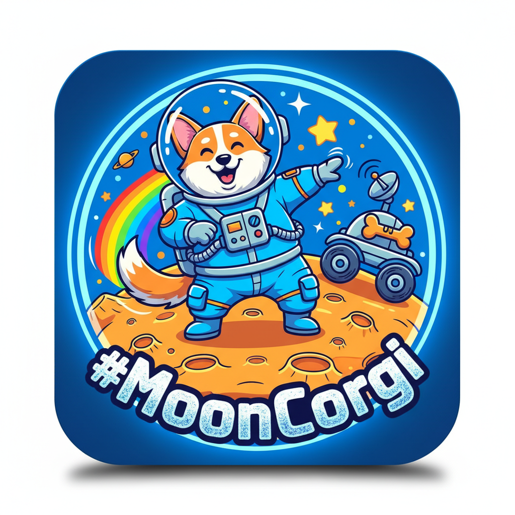 MoonCorgiGroove Logo